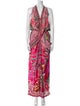 Camilla Silk Paisley Print Jumpsuit