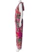 Camilla Silk Paisley Print Jumpsuit