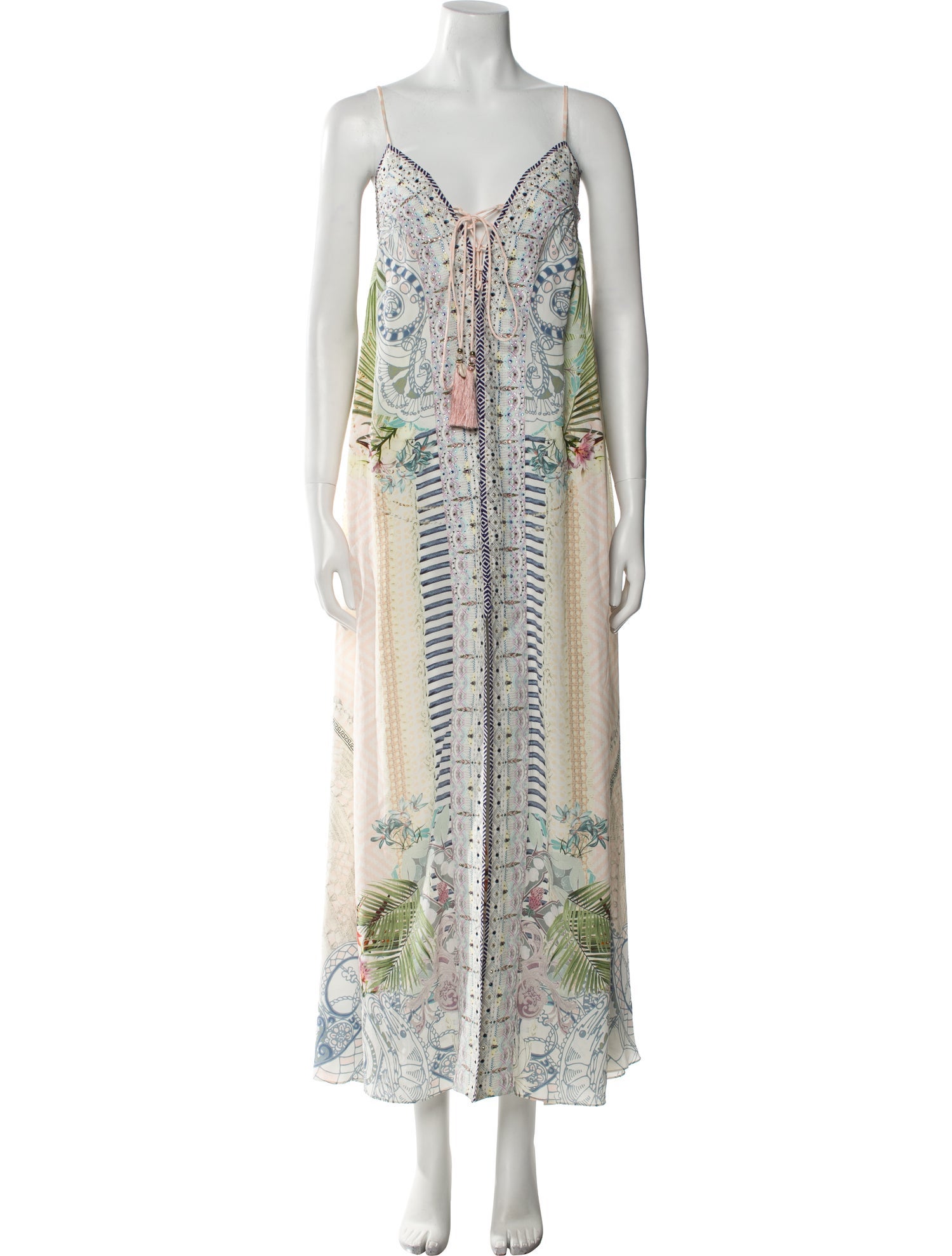 Camilla Silk Long Dress