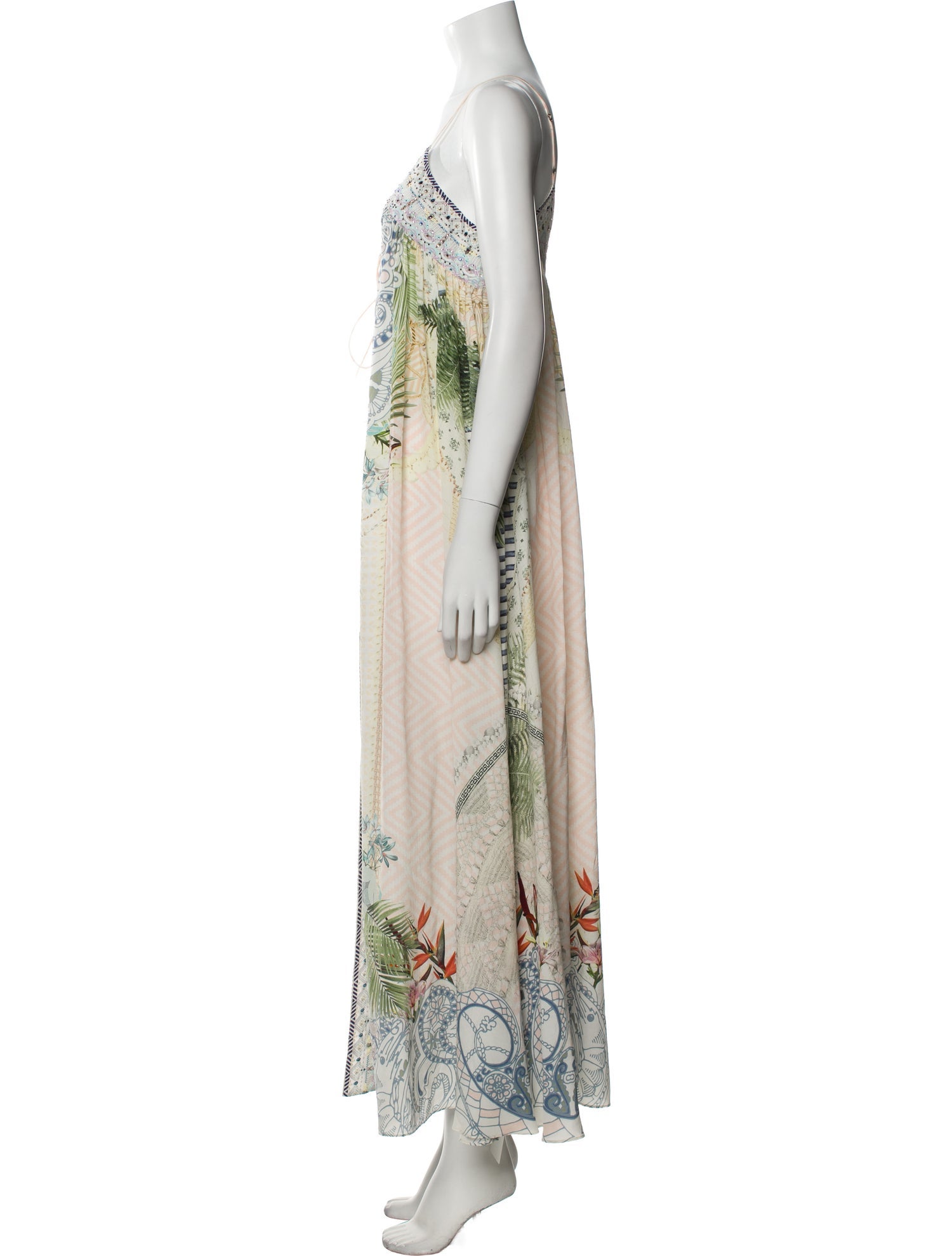 Camilla Silk Long Dress