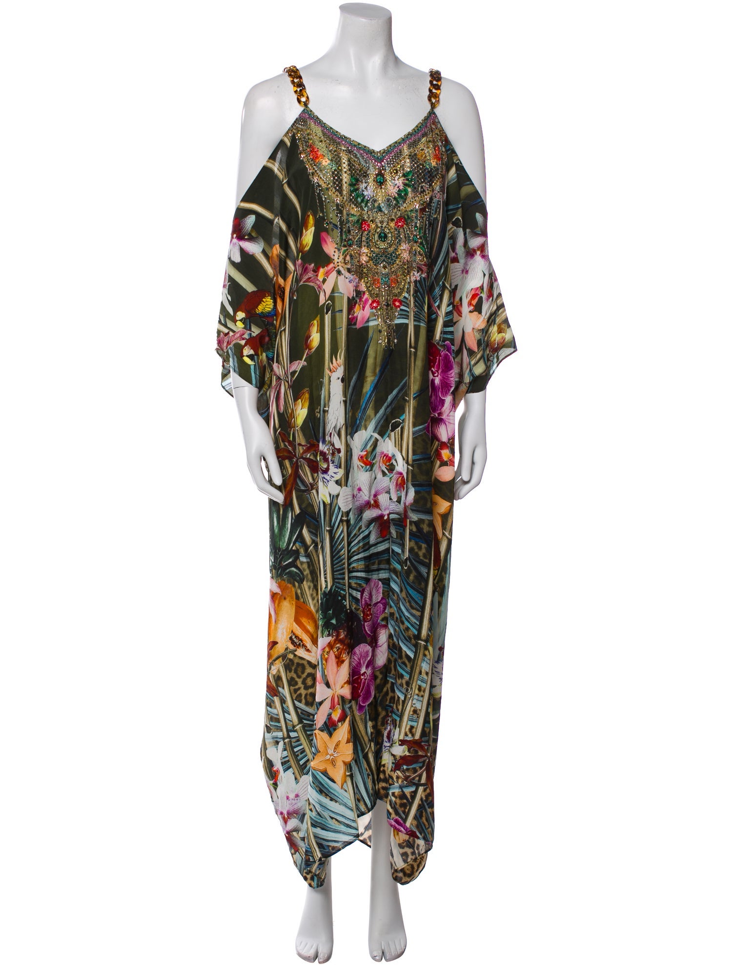 Camilla Silk Long Dress