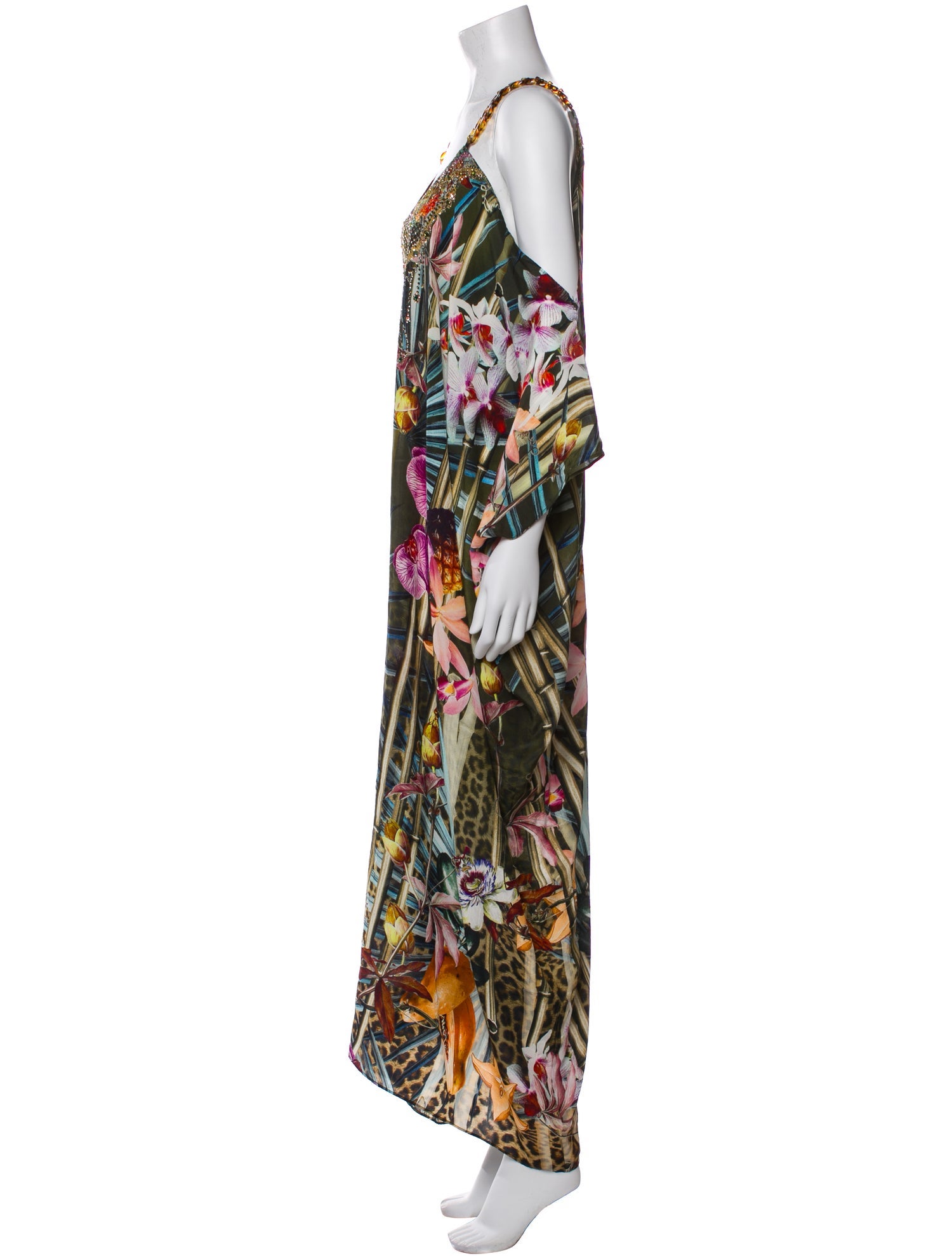 Camilla Silk Long Dress