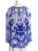 Camilla Silk Printed Blouse