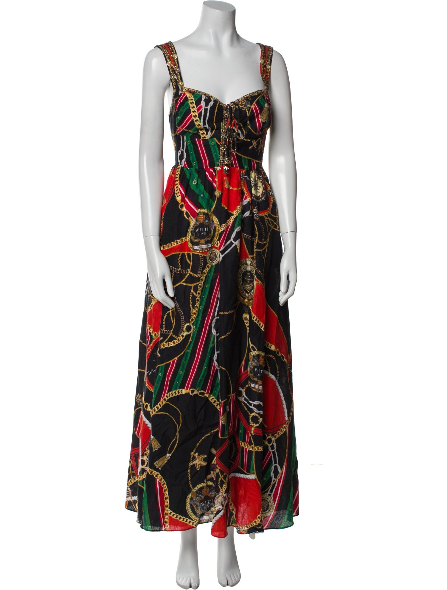 Camilla Linen Long Dress