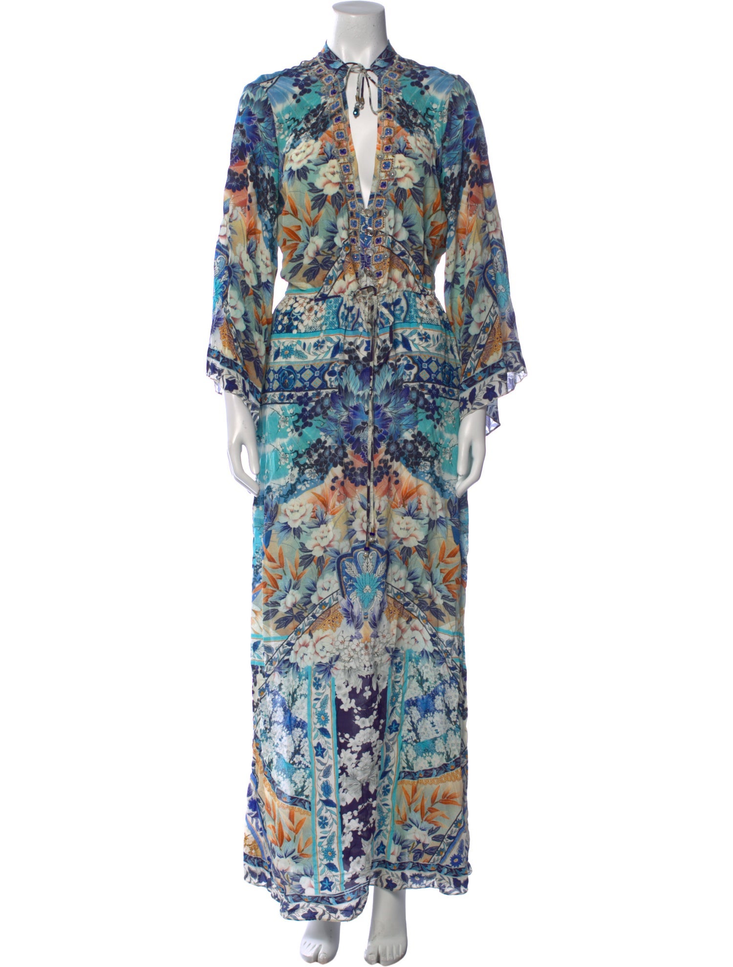 Camilla Silk Long Dress