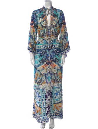 Camilla Silk Long Dress