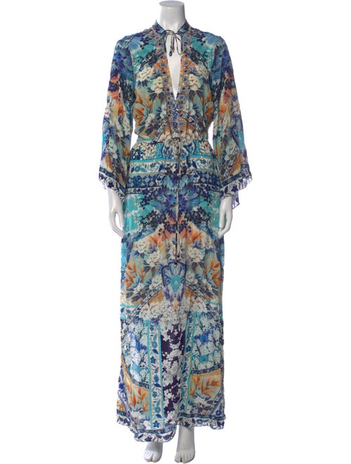 Camilla Silk Long Dress