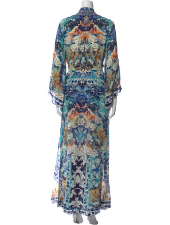 Camilla Silk Long Dress