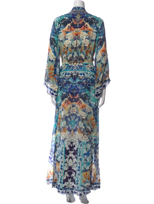 Camilla Silk Long Dress