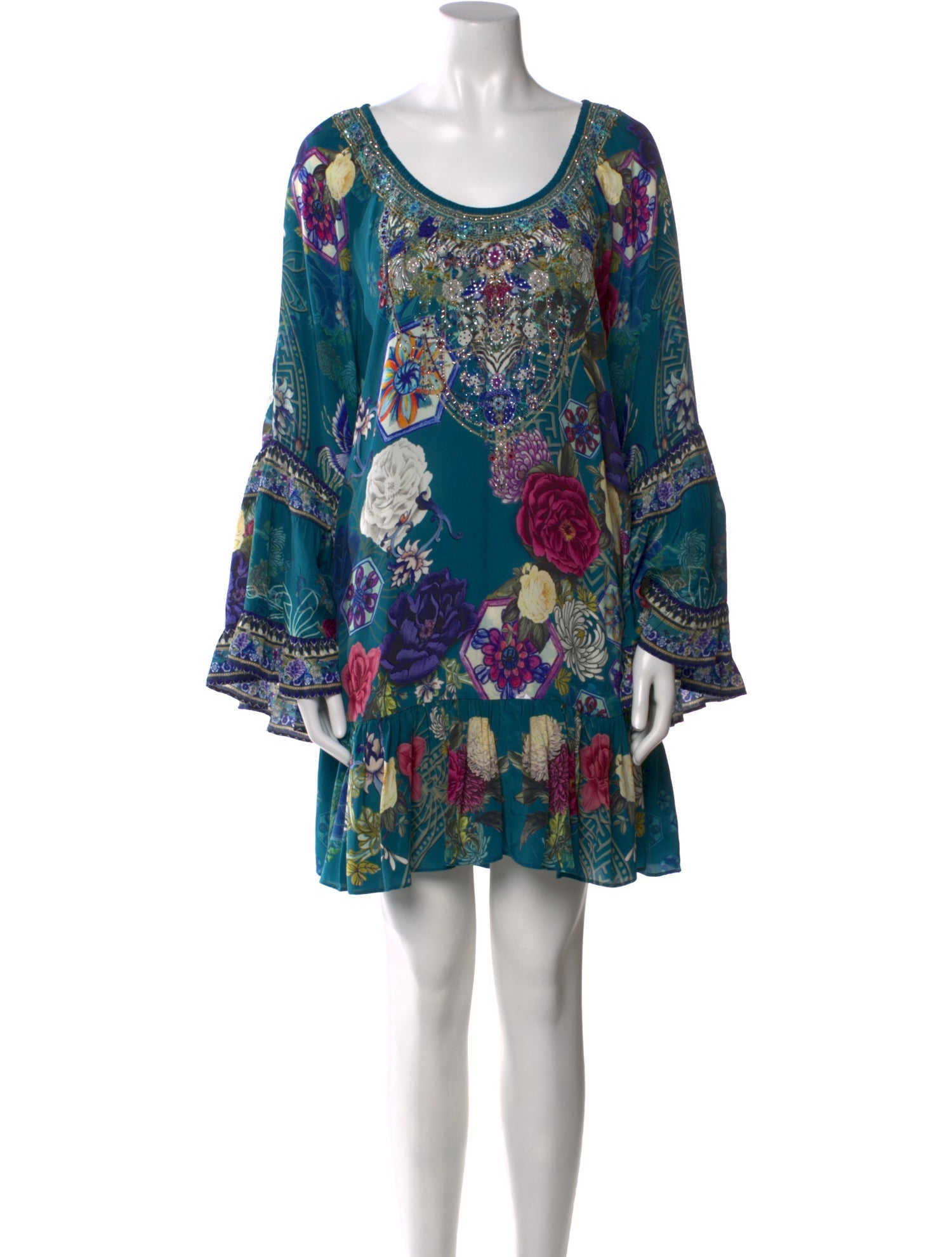 Camilla Silk Mini Dress