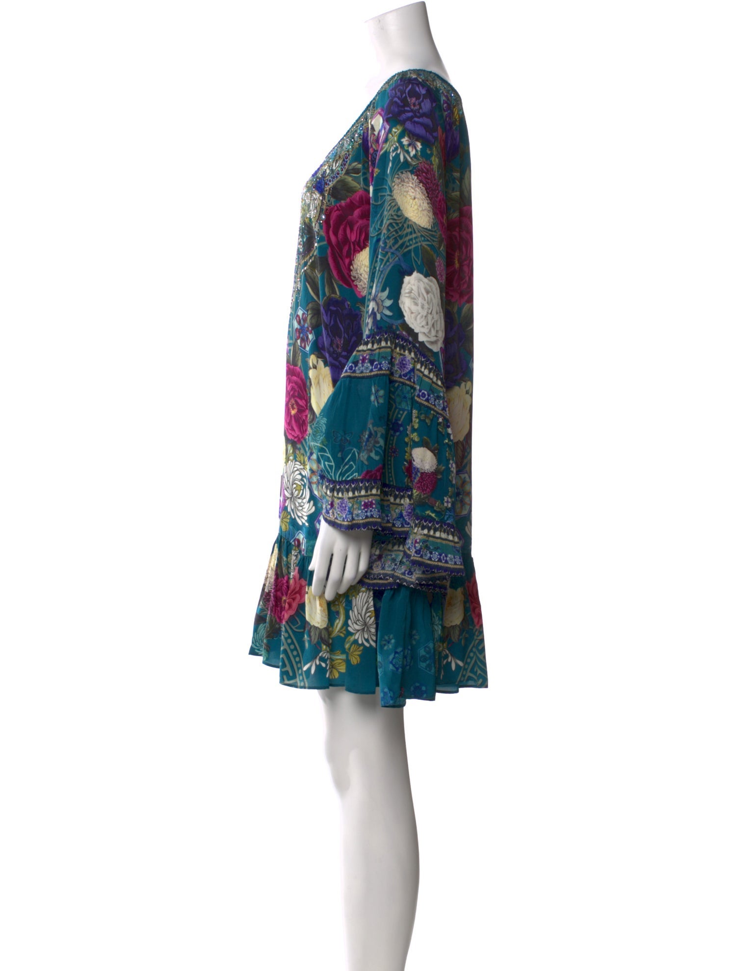 Camilla Silk Mini Dress