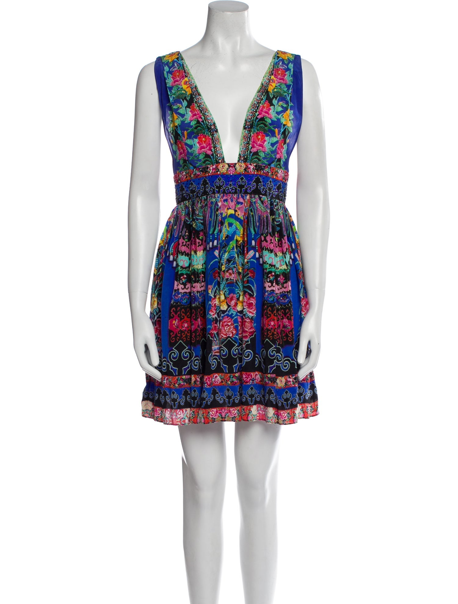 Camilla Silk Mini Dress