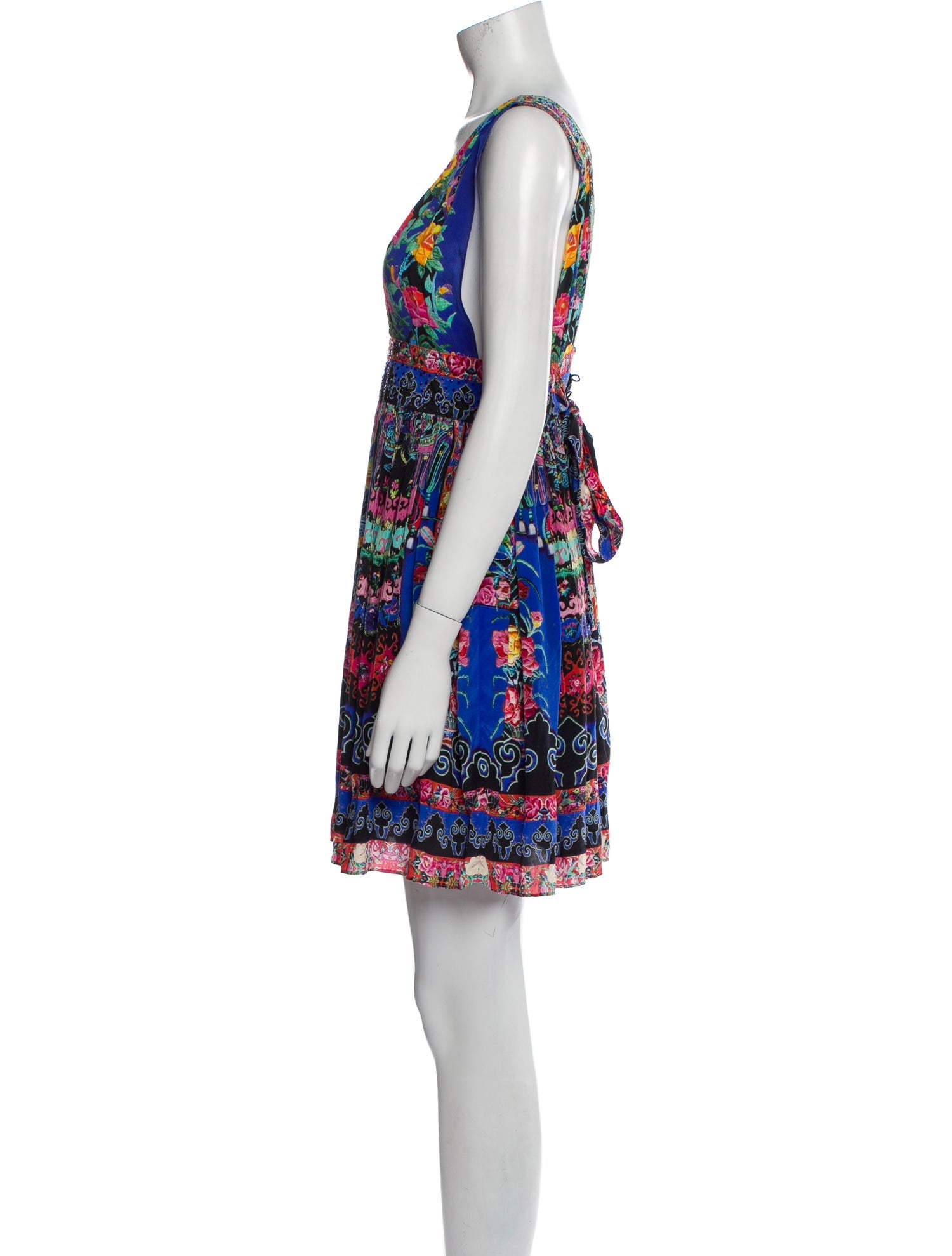 Camilla Silk Mini Dress