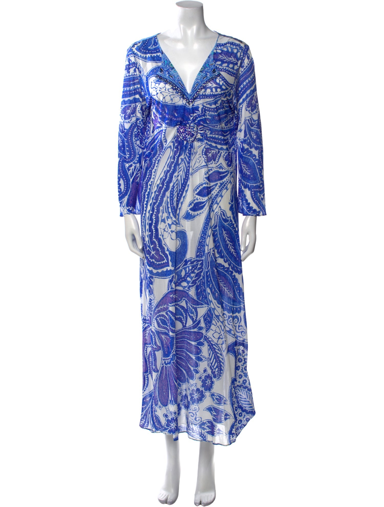 Camilla Silk Long Dress