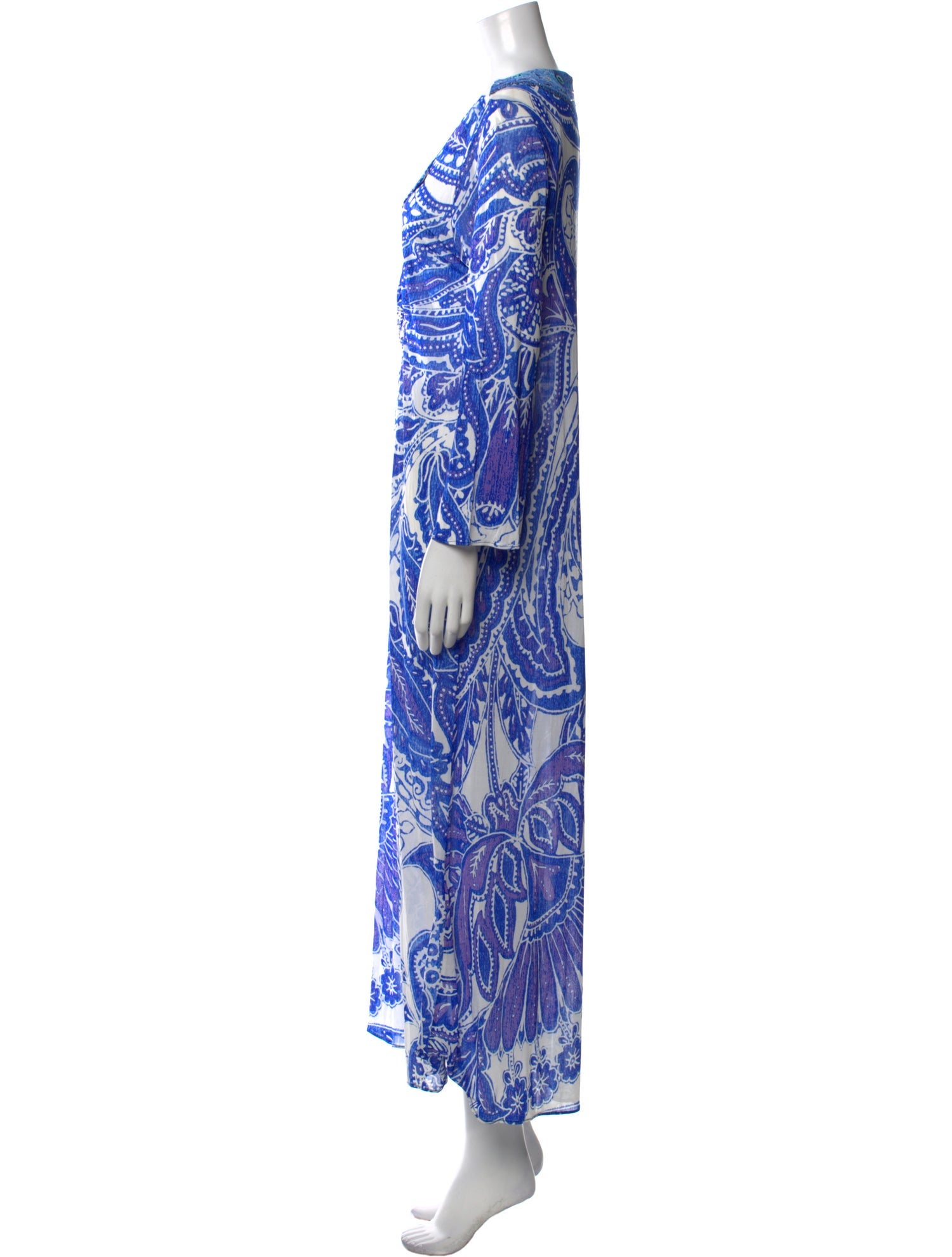 Camilla Silk Long Dress