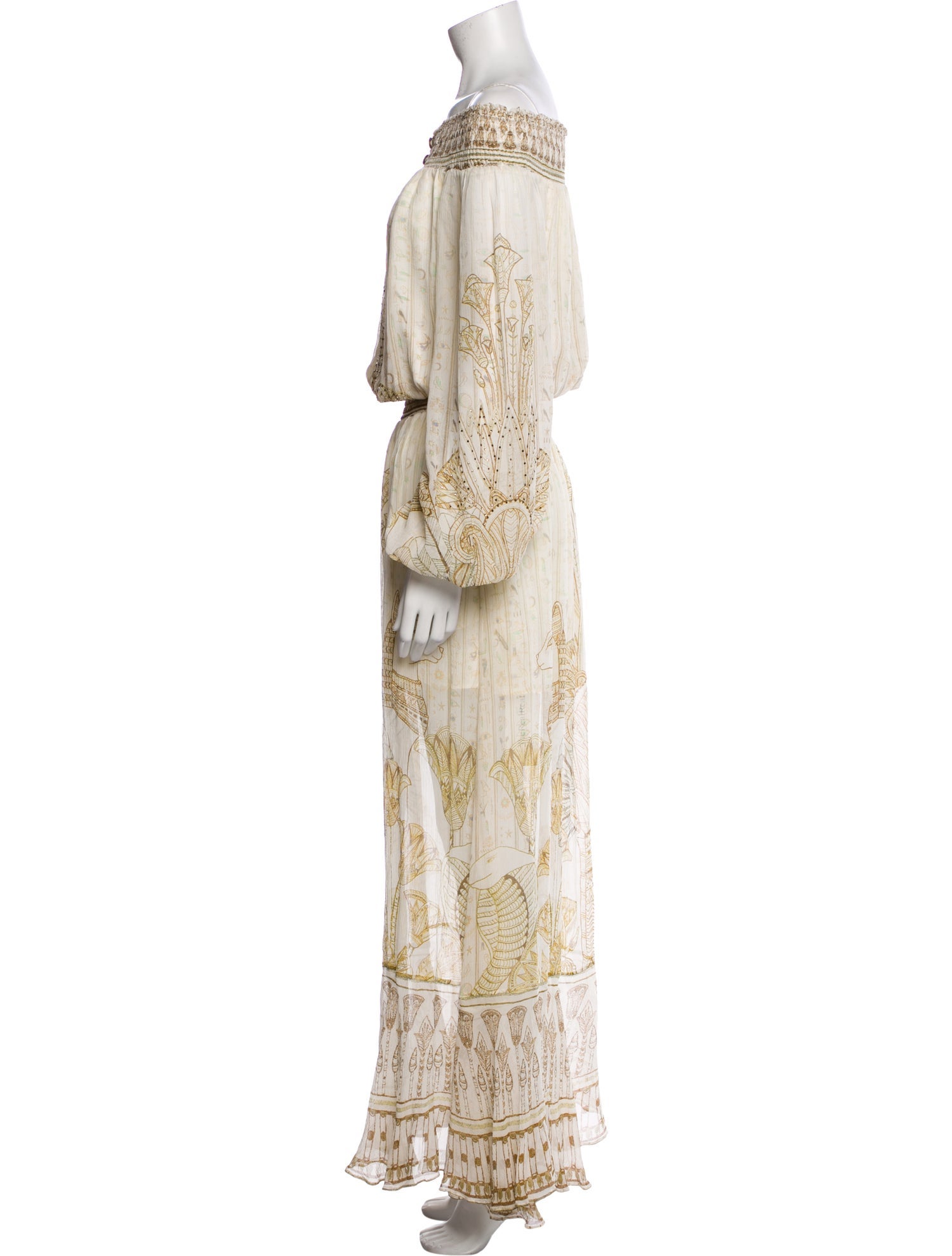 Camilla Silk Long Dress