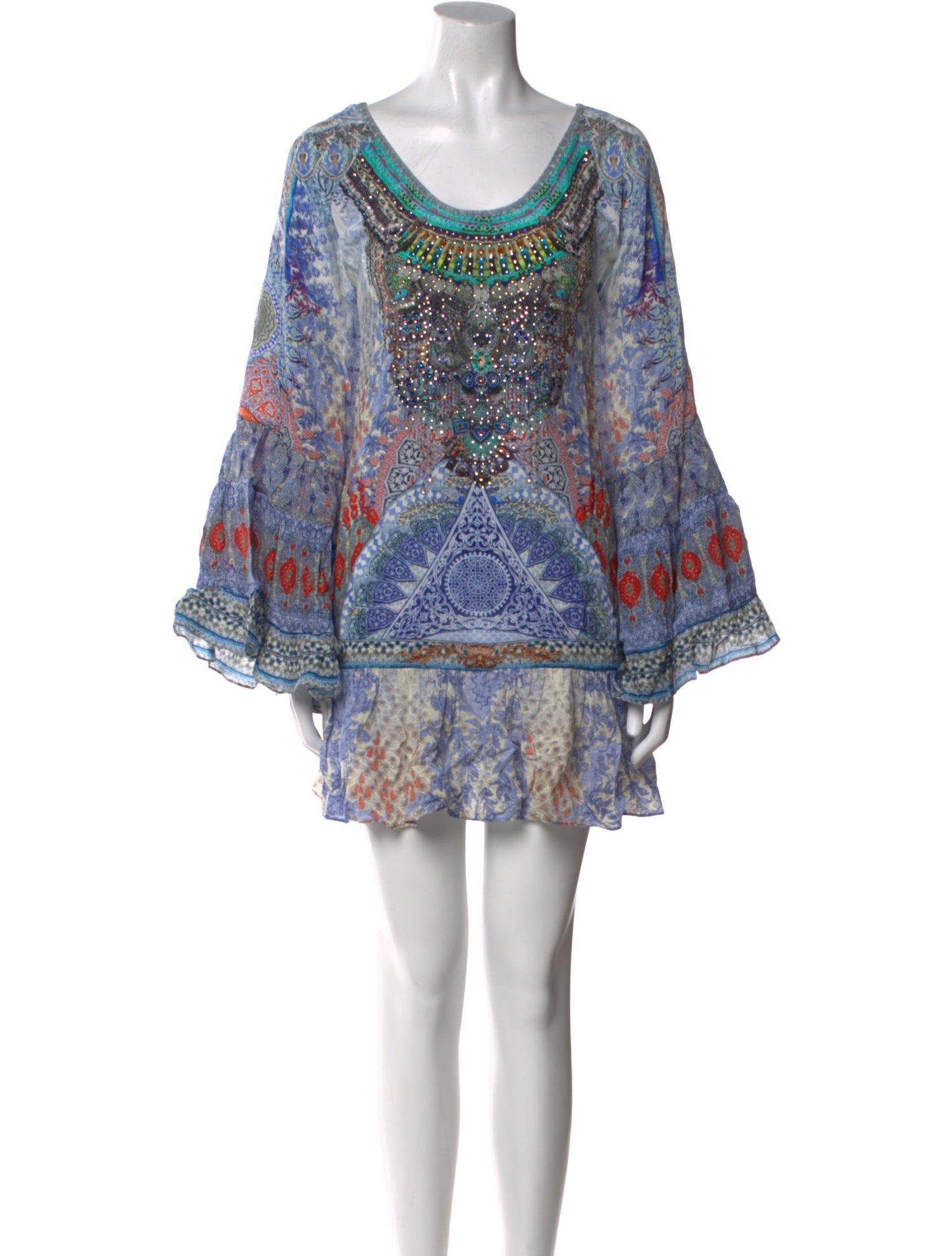 Camilla Silk Mini Dress w/ Tags