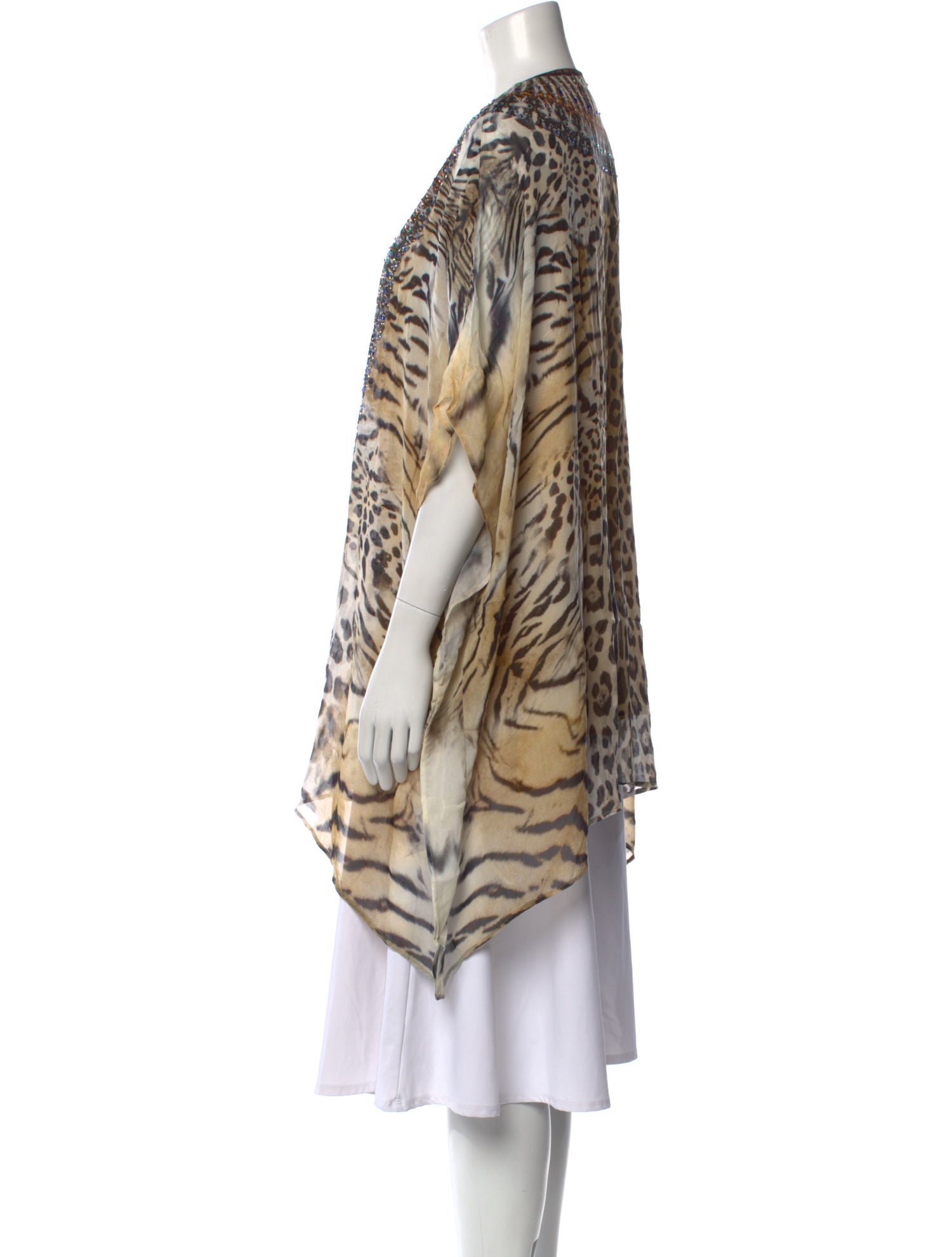 Camilla Silk Animal Print Tunic