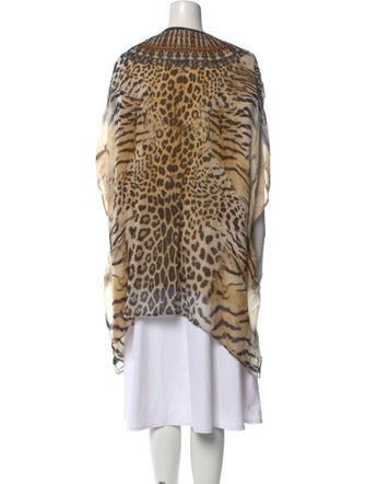 Camilla Silk Animal Print Tunic