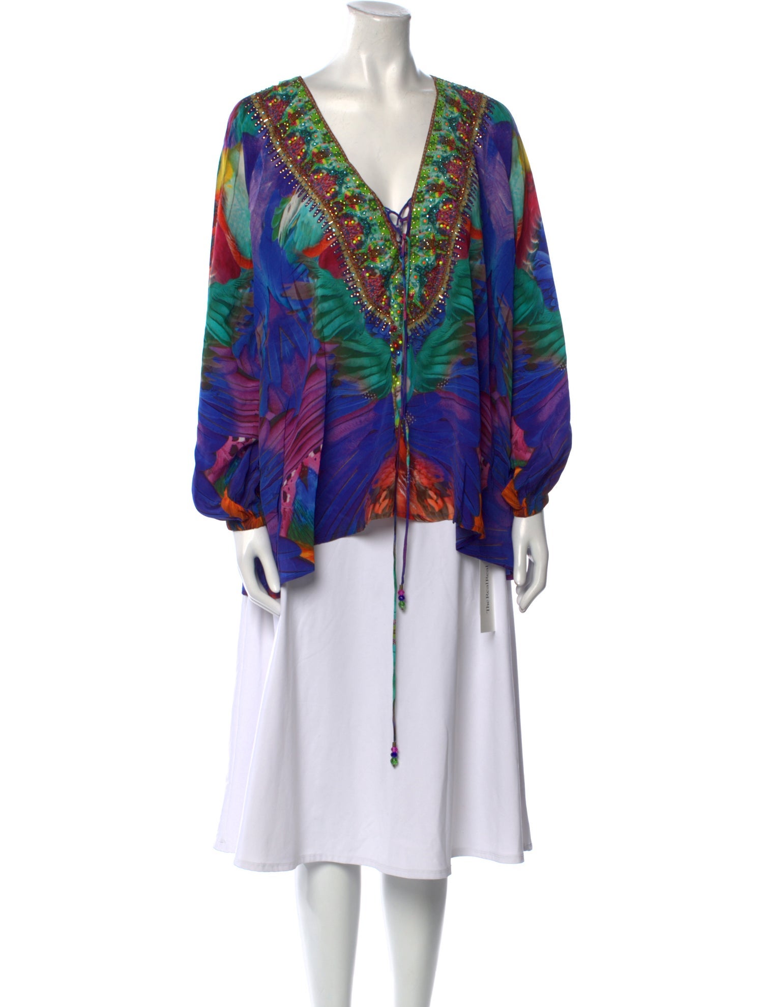 Camilla Silk Printed Blouse