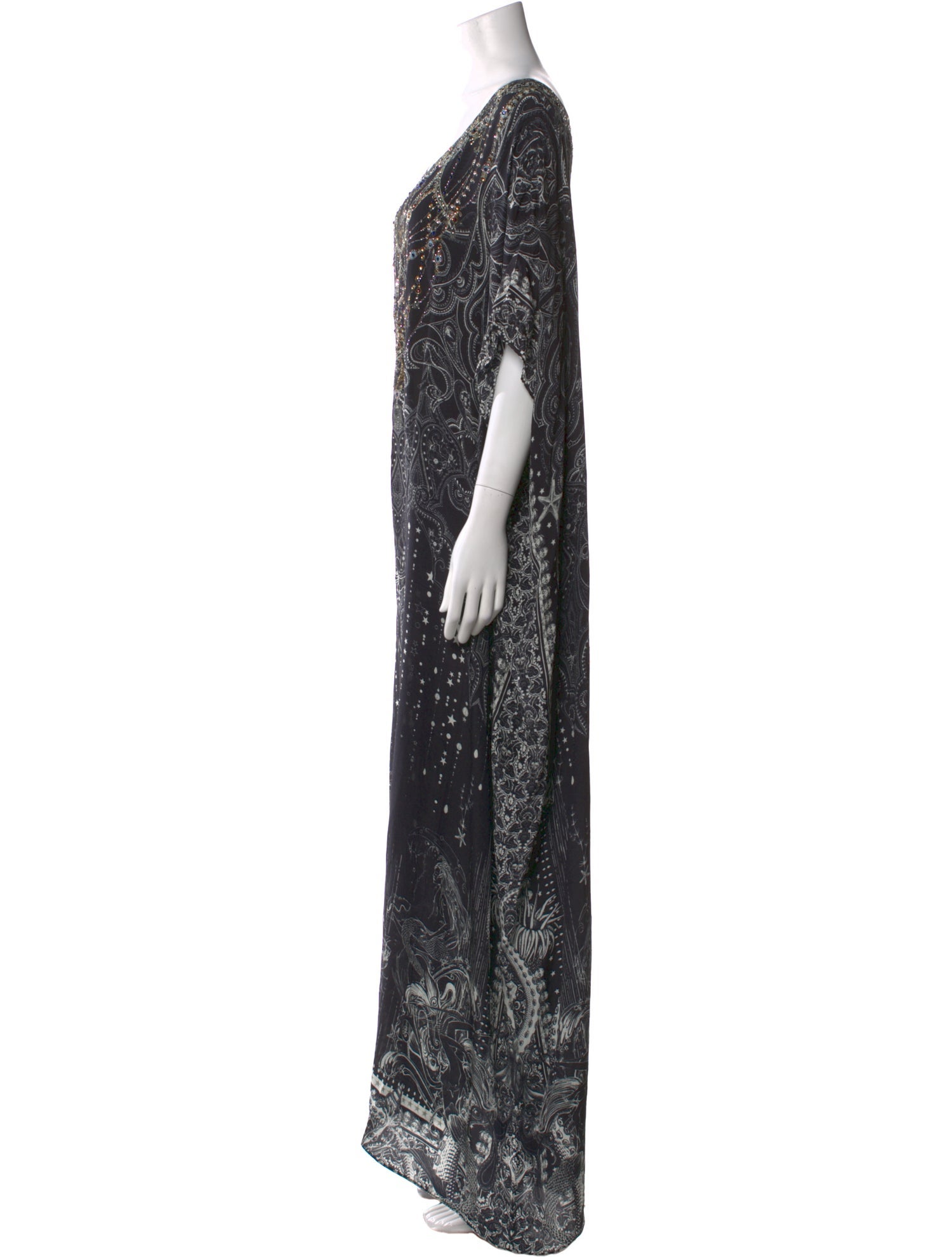 Camilla Silk Long Dress