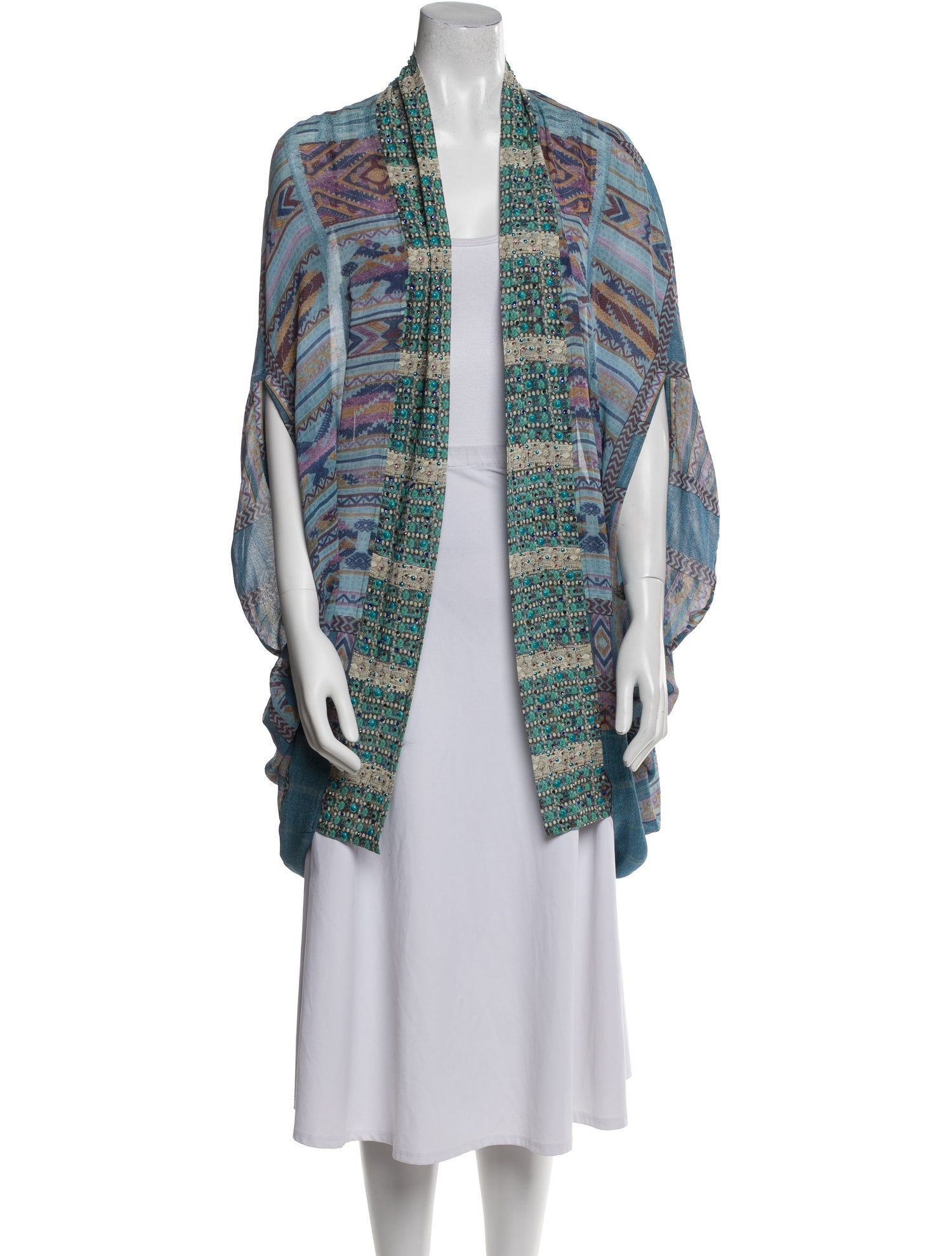 Camilla Silk Printed Robe