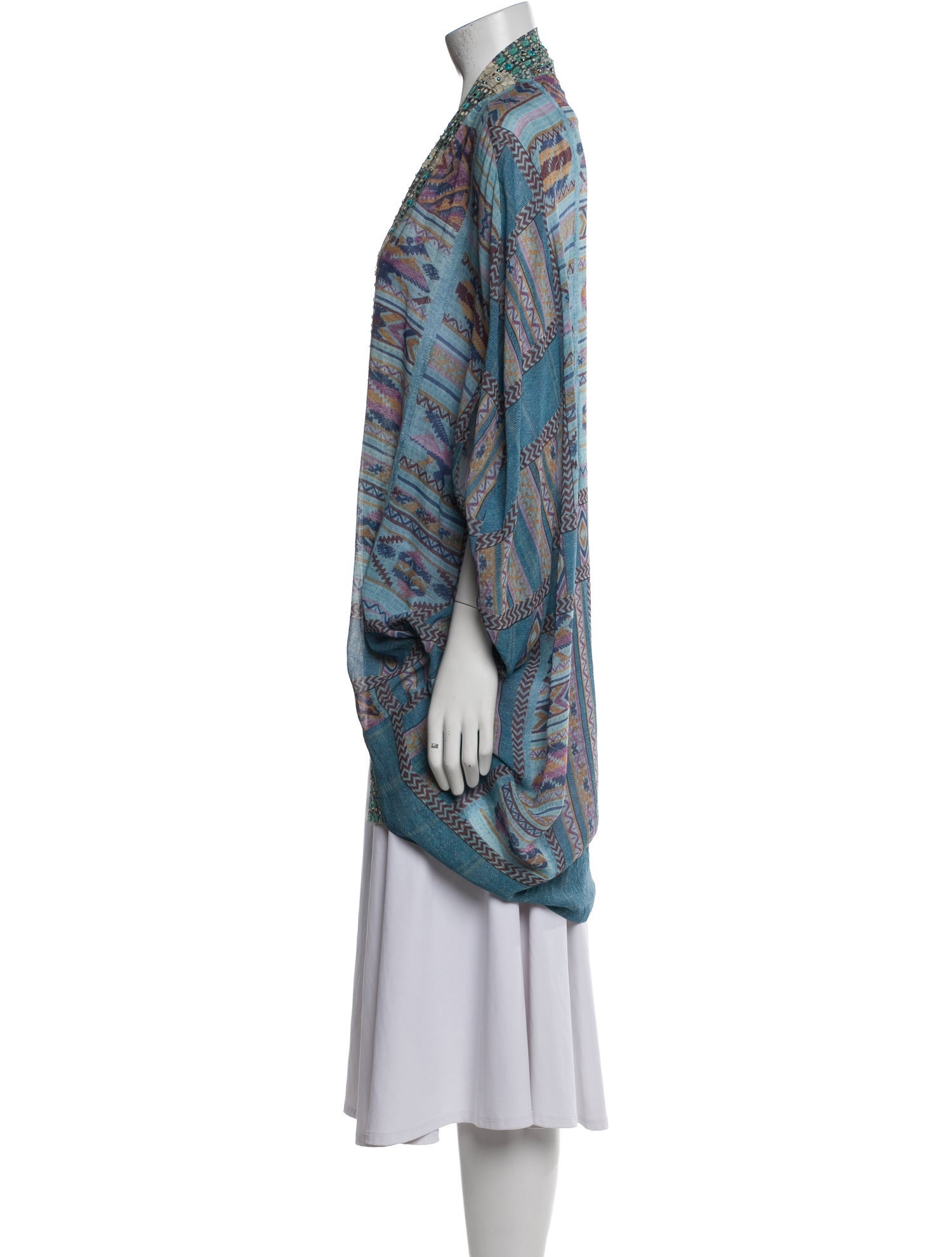 Camilla Silk Printed Robe