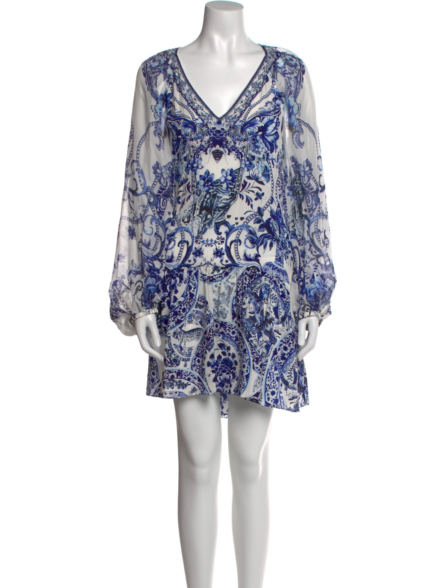 Camilla Silk Mini Dress