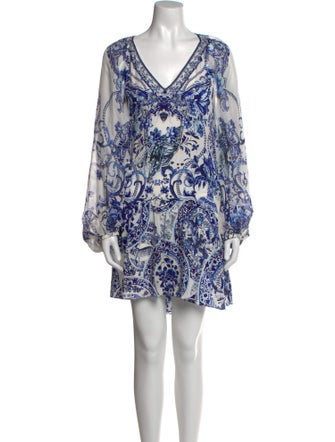 Camilla Silk Mini Dress