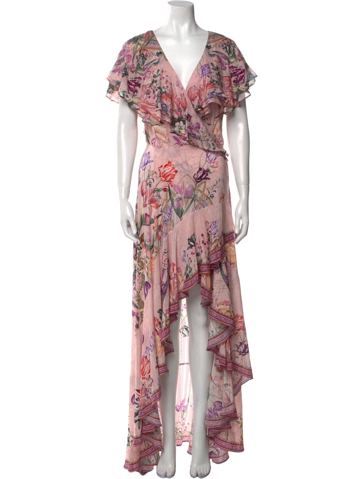 Camilla Silk Long Dress