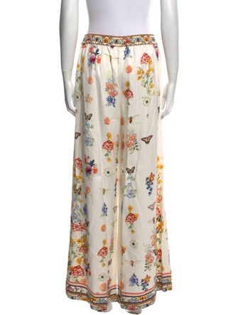 Camilla Floral Print Wide Leg Pants