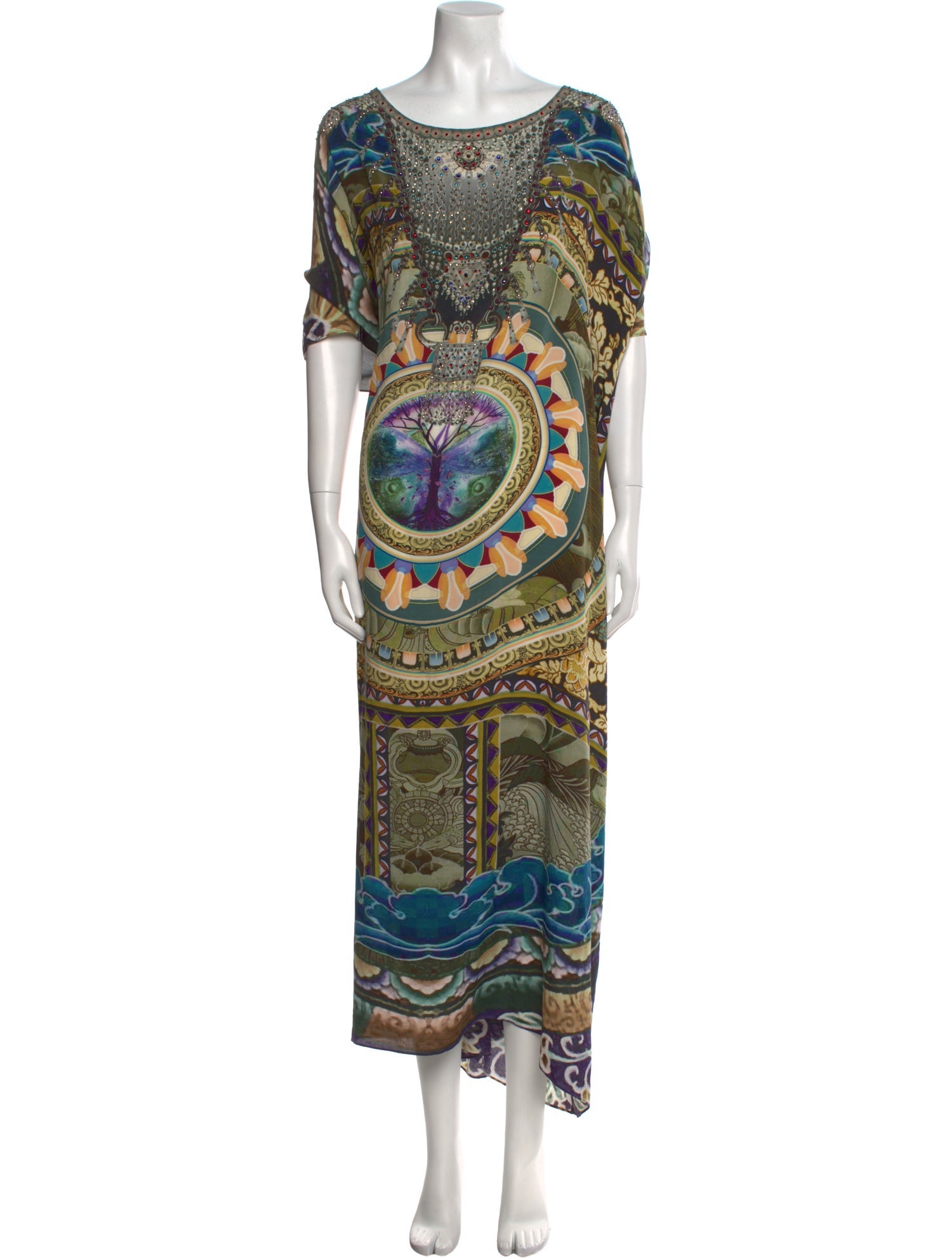 Camilla Silk Long Dress