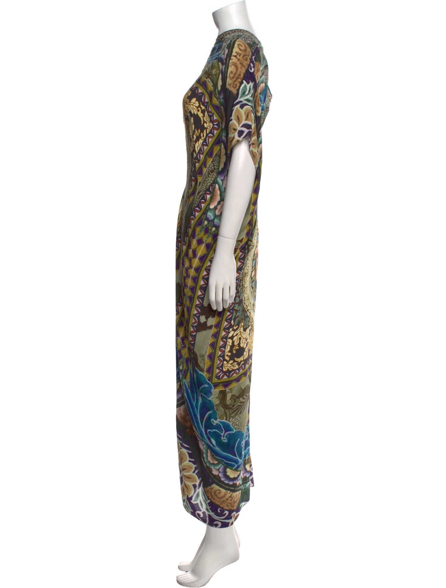 Camilla Silk Long Dress