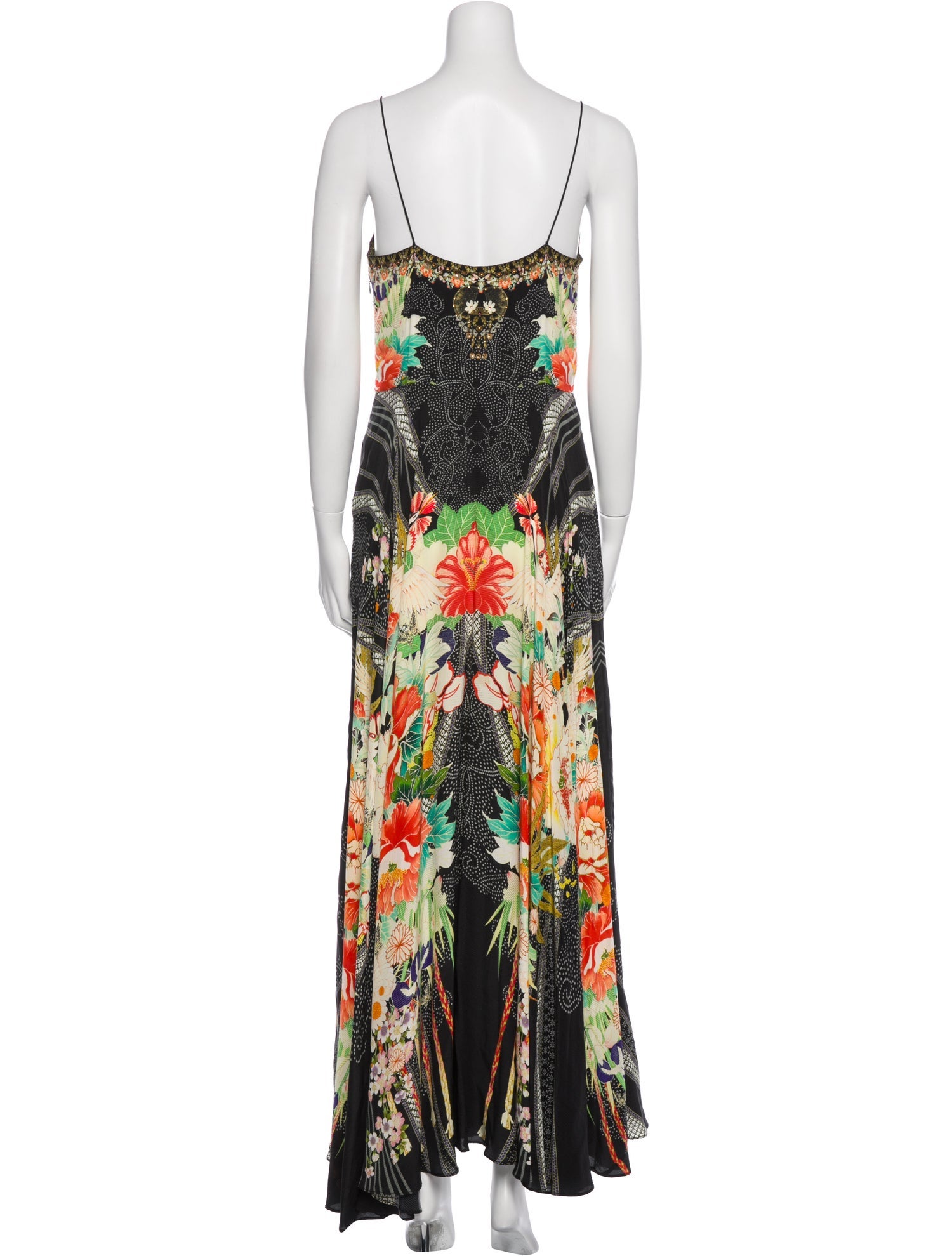 Camilla Silk Long Dress