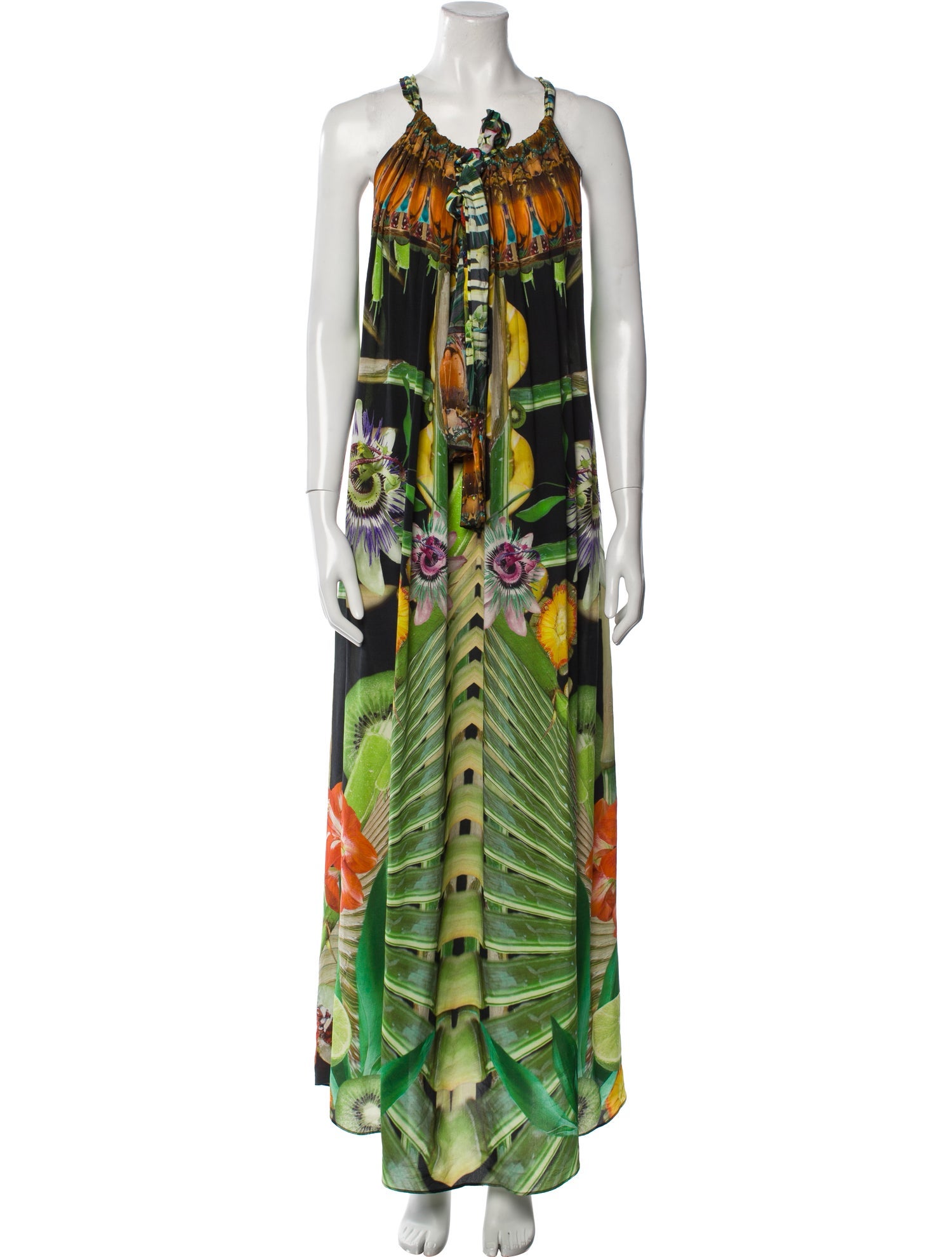 Camilla Silk Long Dress