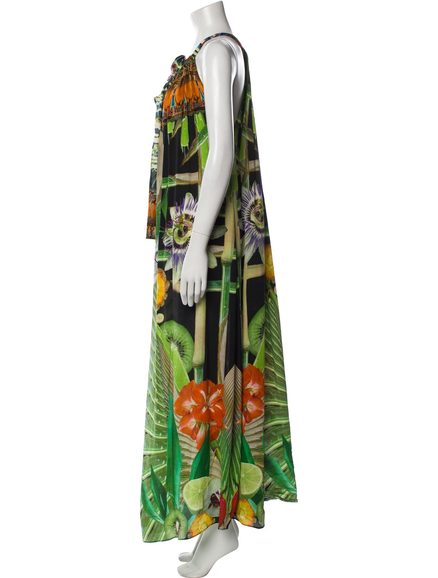 Camilla Silk Long Dress