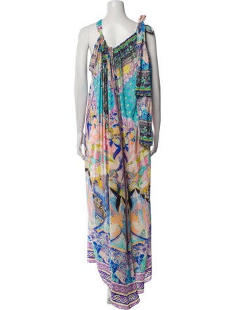 Camilla Silk Long Dress
