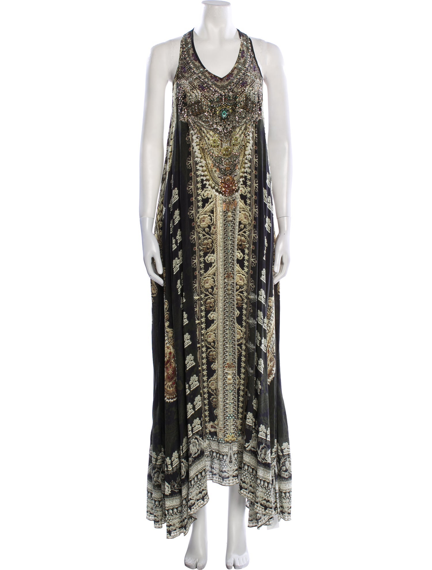 Camilla Silk Long Dress