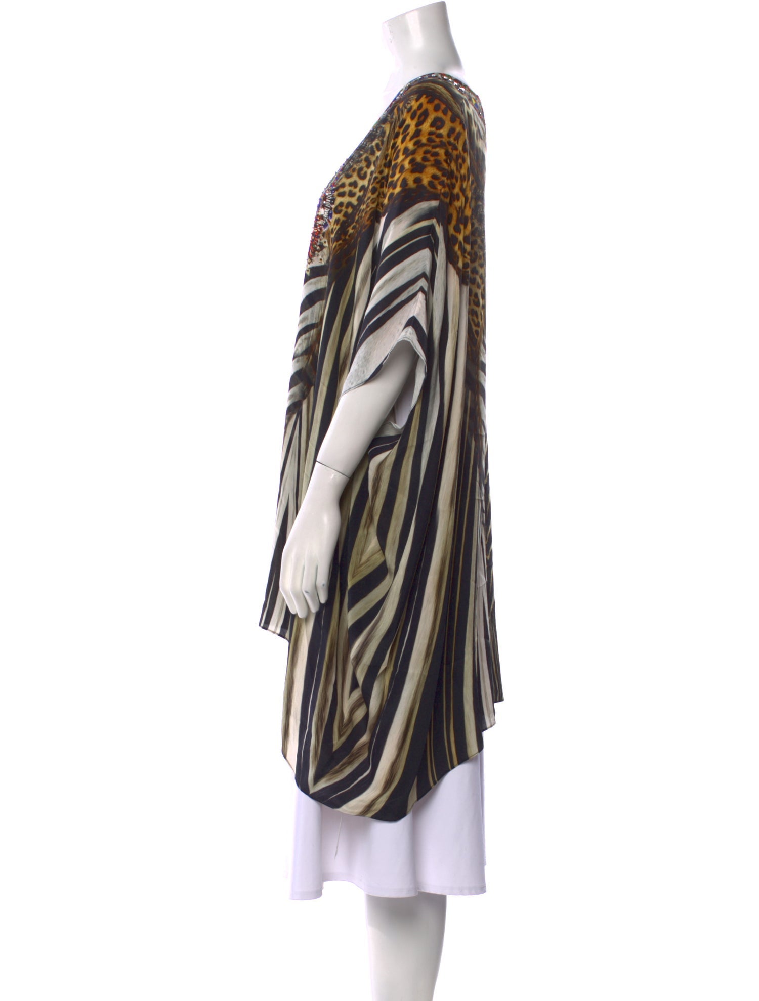 Camilla Silk Animal Print Tunic