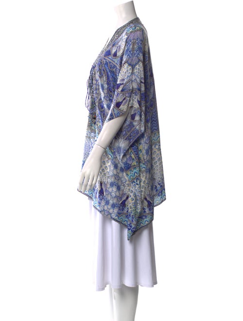 Camilla Silk Paisley Print Tunic