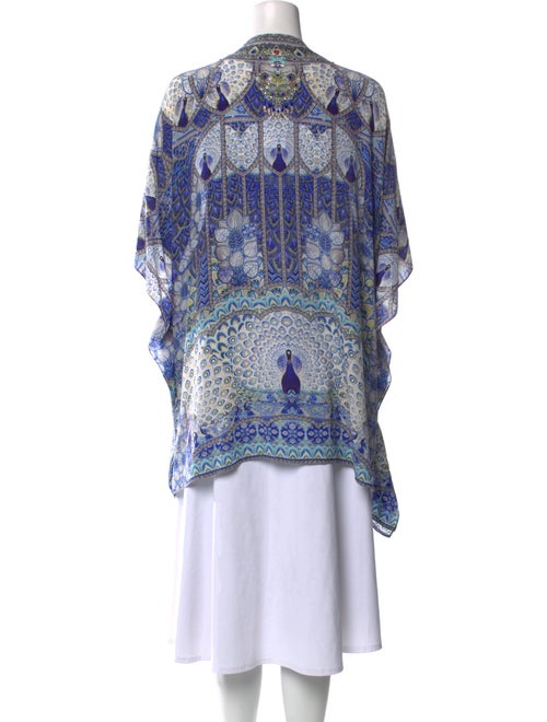 Camilla Silk Paisley Print Tunic