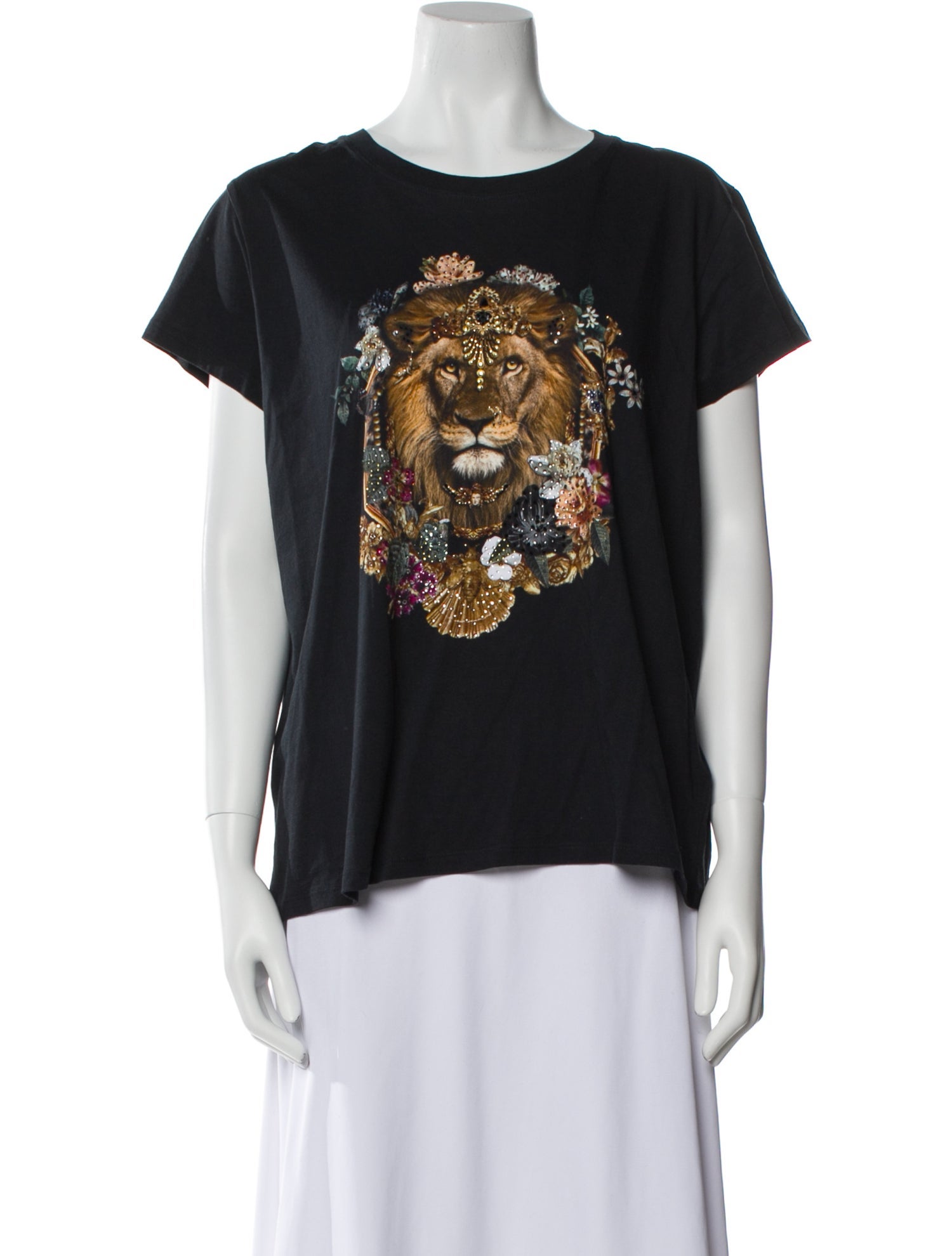 Camilla Graphic Print Crew Neck T-Shirt w/ Tags