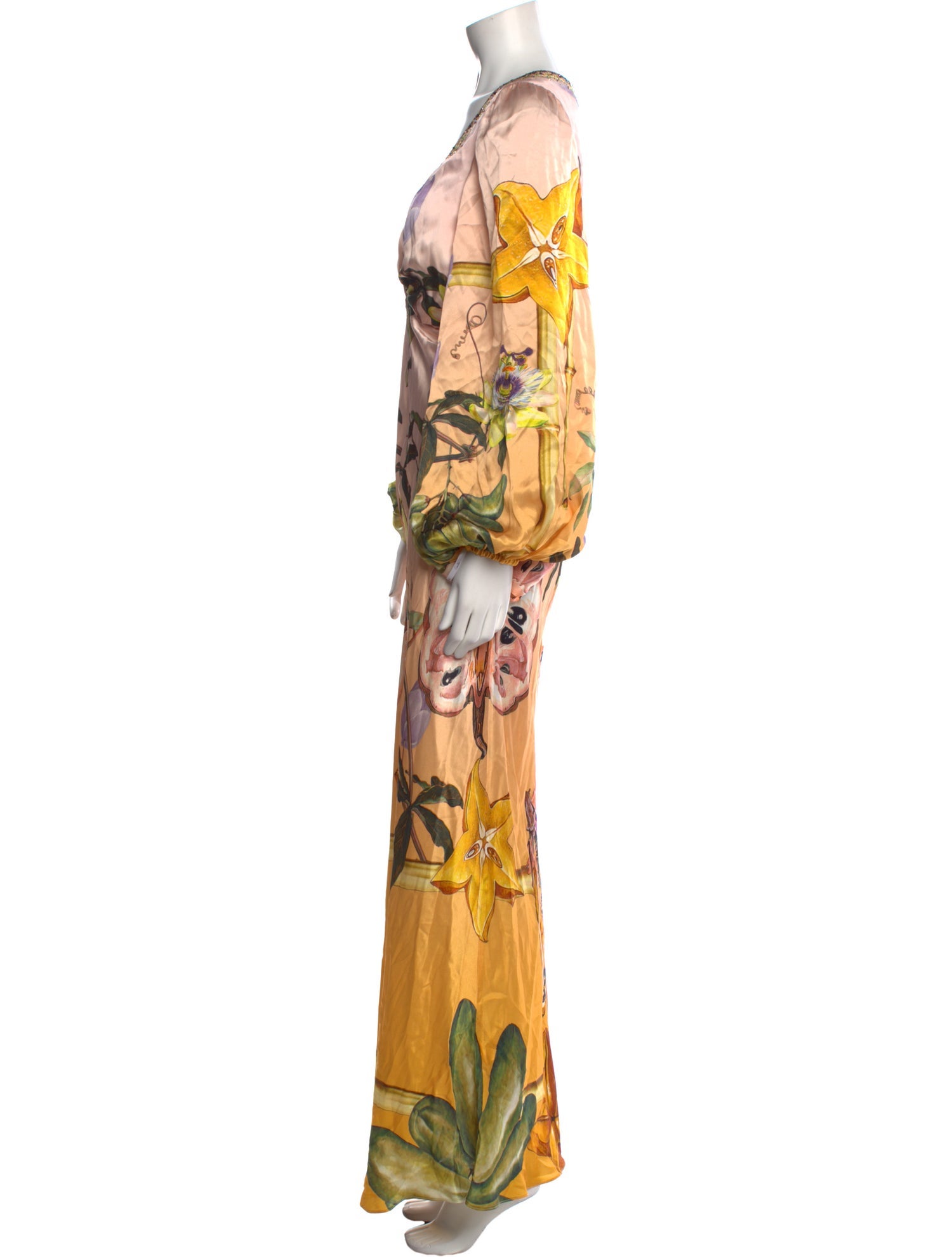 Camilla Silk Long Dress