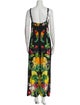 Camilla Printed Plunge Neckline Jumpsuit
