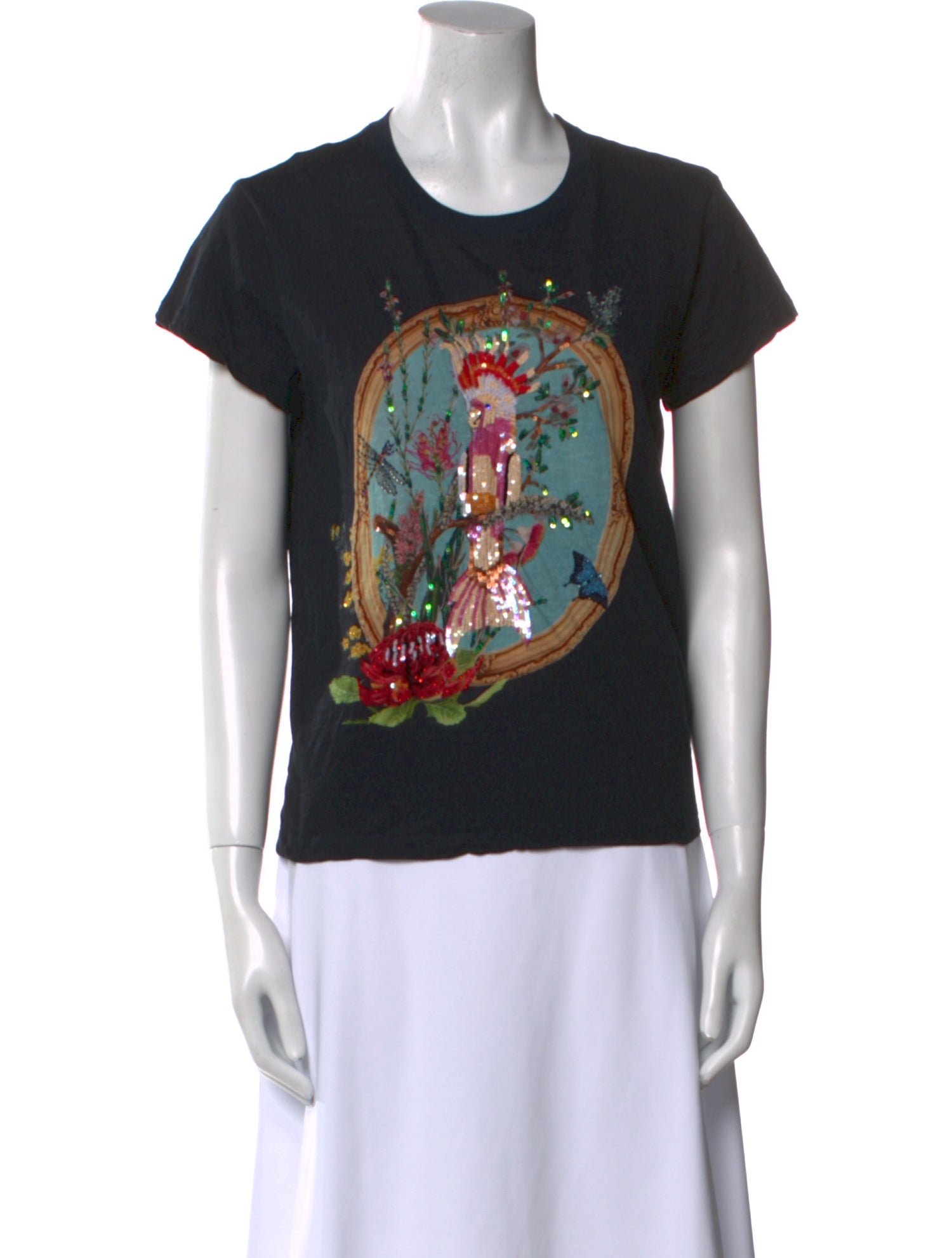 Camilla Graphic Print Crew Neck T-Shirt