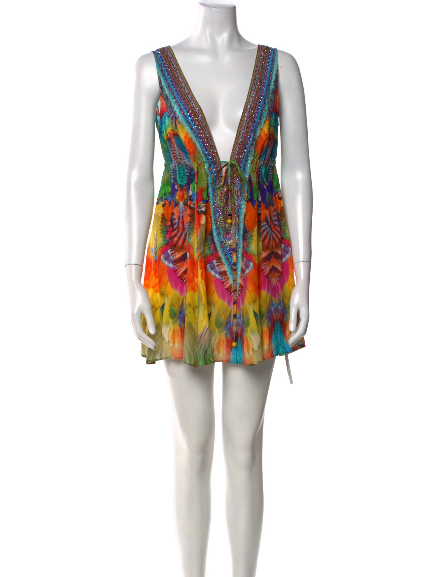 Camilla Silk Mini Dress