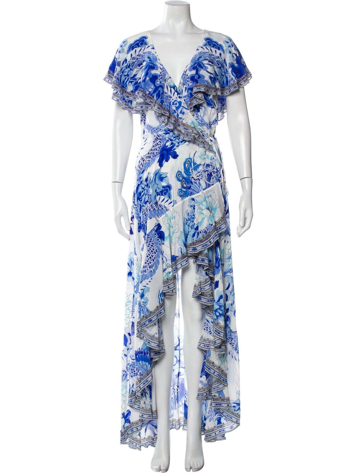 Camilla Silk Long Dress