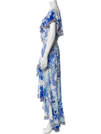 Camilla Silk Long Dress