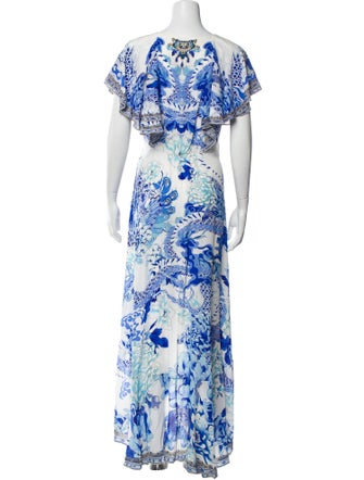 Camilla Silk Long Dress