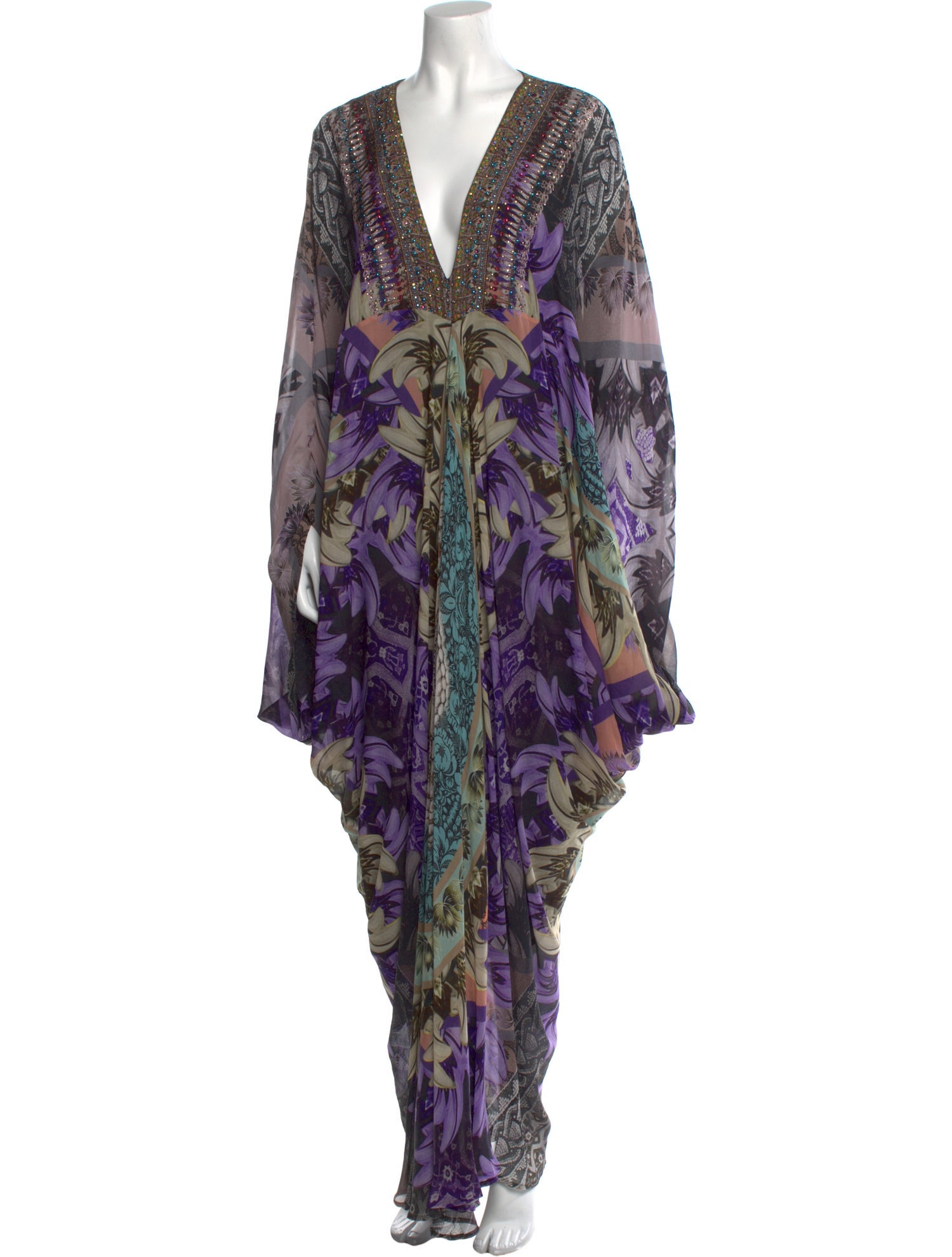 Camilla Silk Long Dress